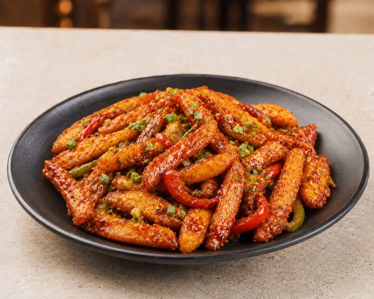 Honey Chilli Potato